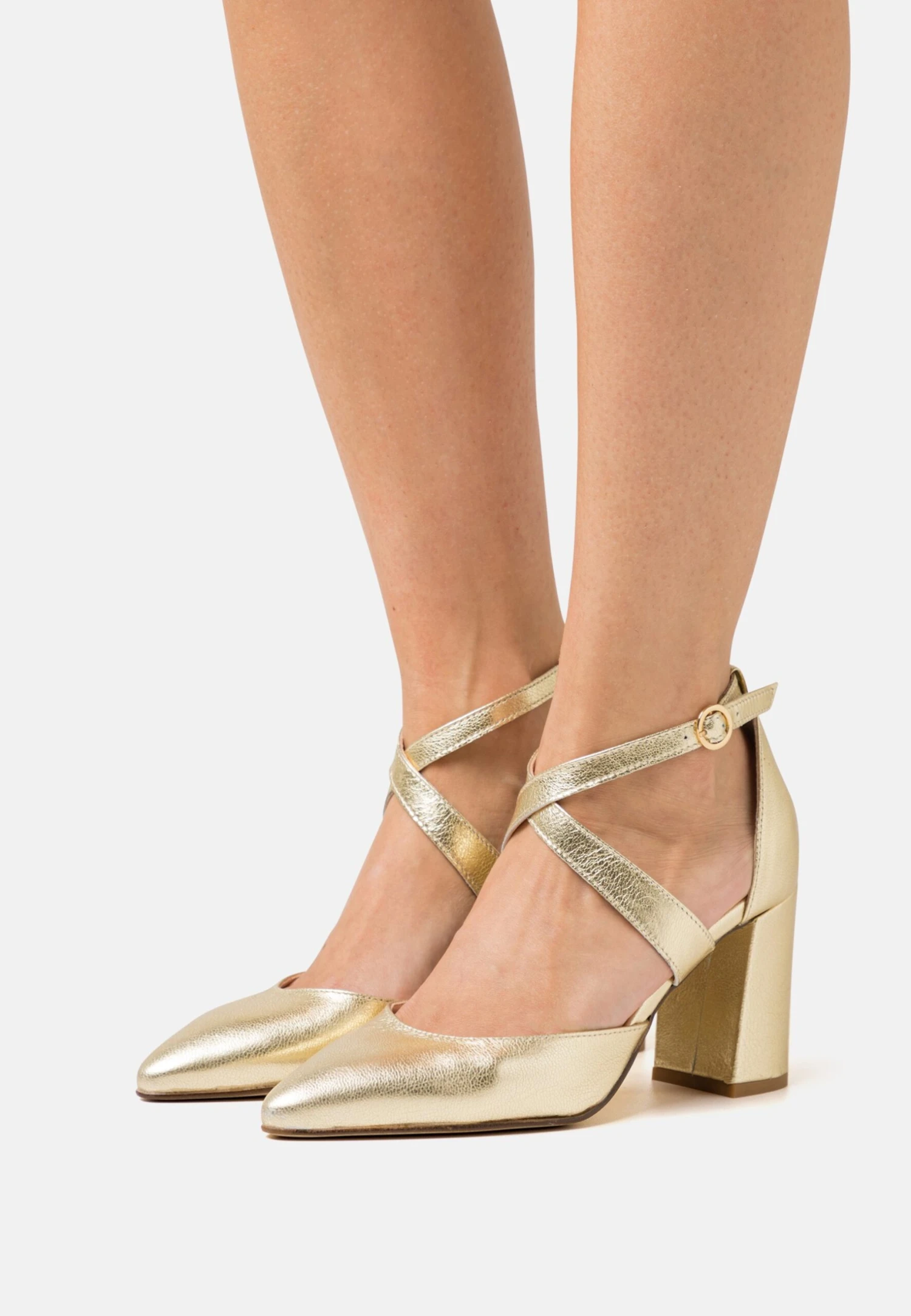 Anna Field Leather- Tacones - Gold 1 Anna Field Leather- Tacones - Gold