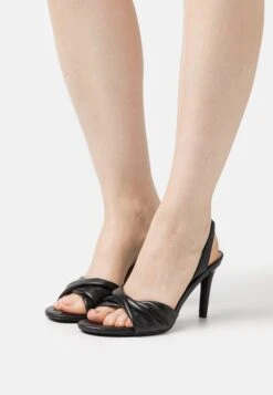 Anna Field Leather- Sandalias De Tacón - Black