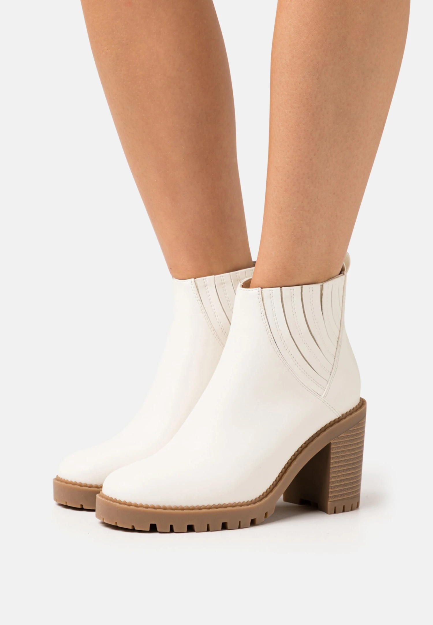 Anna Field Botines De Tacón - White 1 Anna Field Botines De Tacón - White