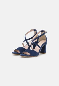 Anna Field Leather- Sandalias De Tacón - Dark Blue -Anna Field 0cb6b79569d141cbb2f35b421ef7a035