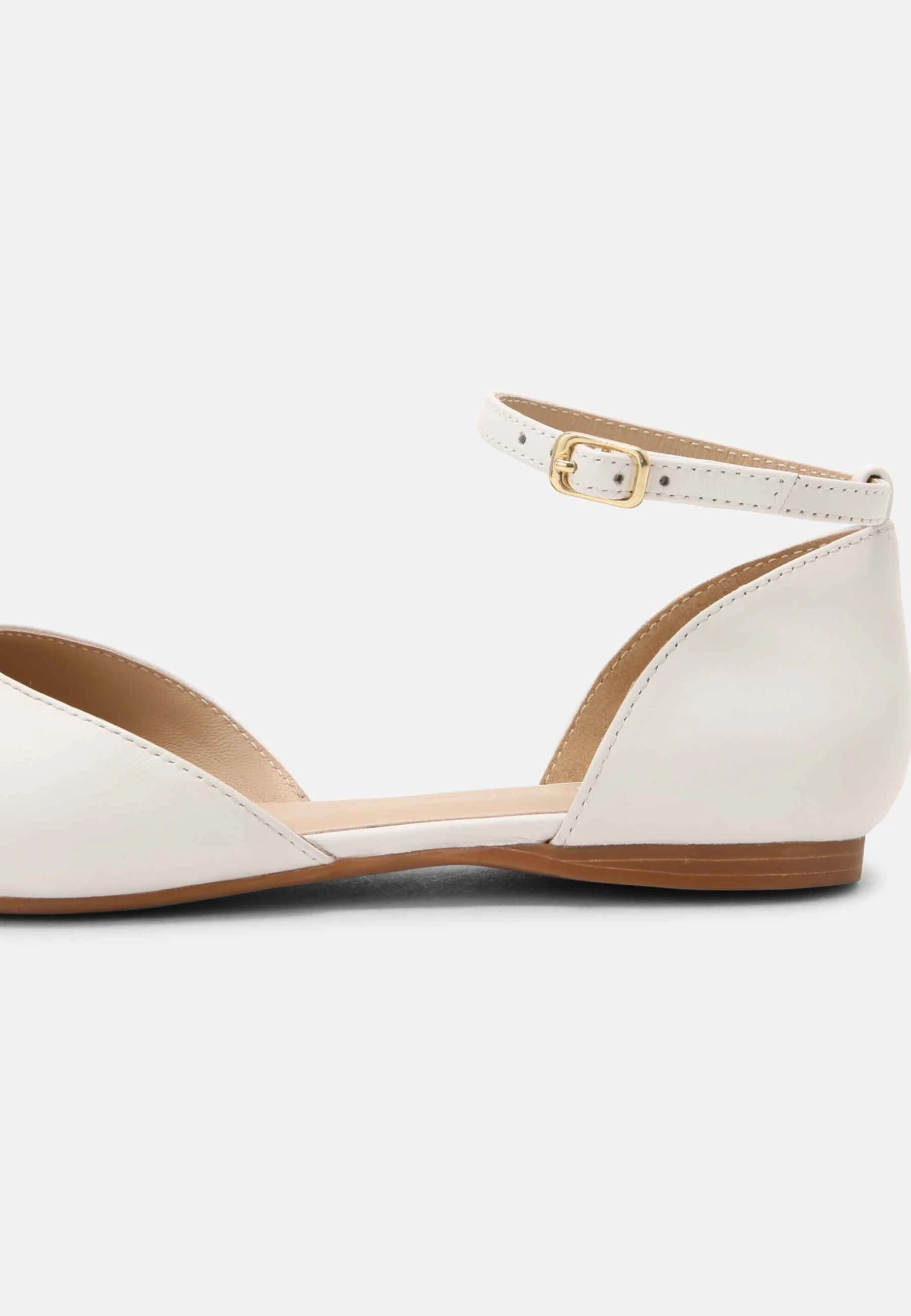 Leather - Bailarinas Con Hebilla -White 8 Leather - Bailarinas Con Hebilla -White - Imagen 8