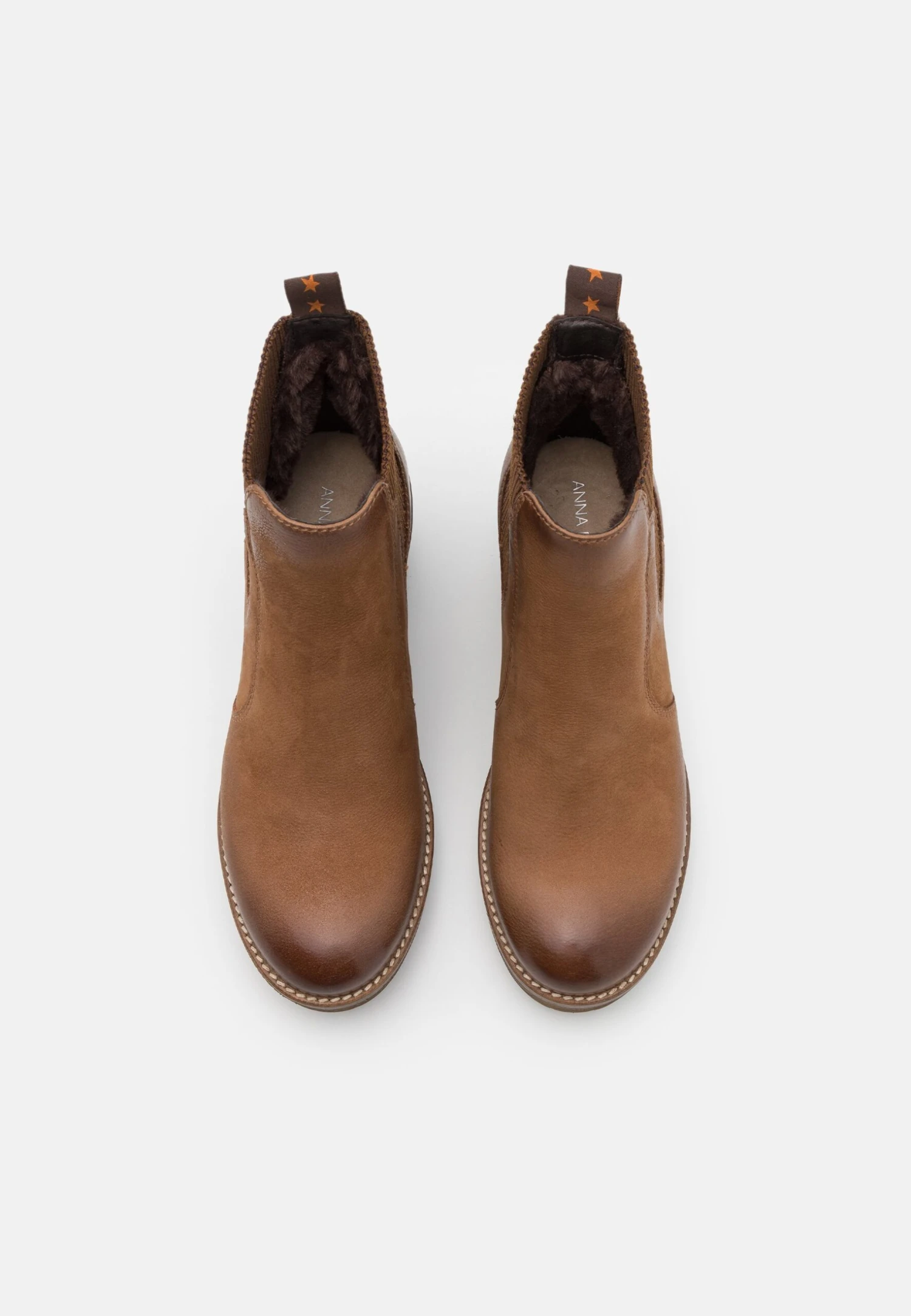 Anna Field Leather Winter Boot - Botines Bajos - Brown 6 Anna Field Leather Winter Boot - Botines Bajos - Brown - Imagen 6