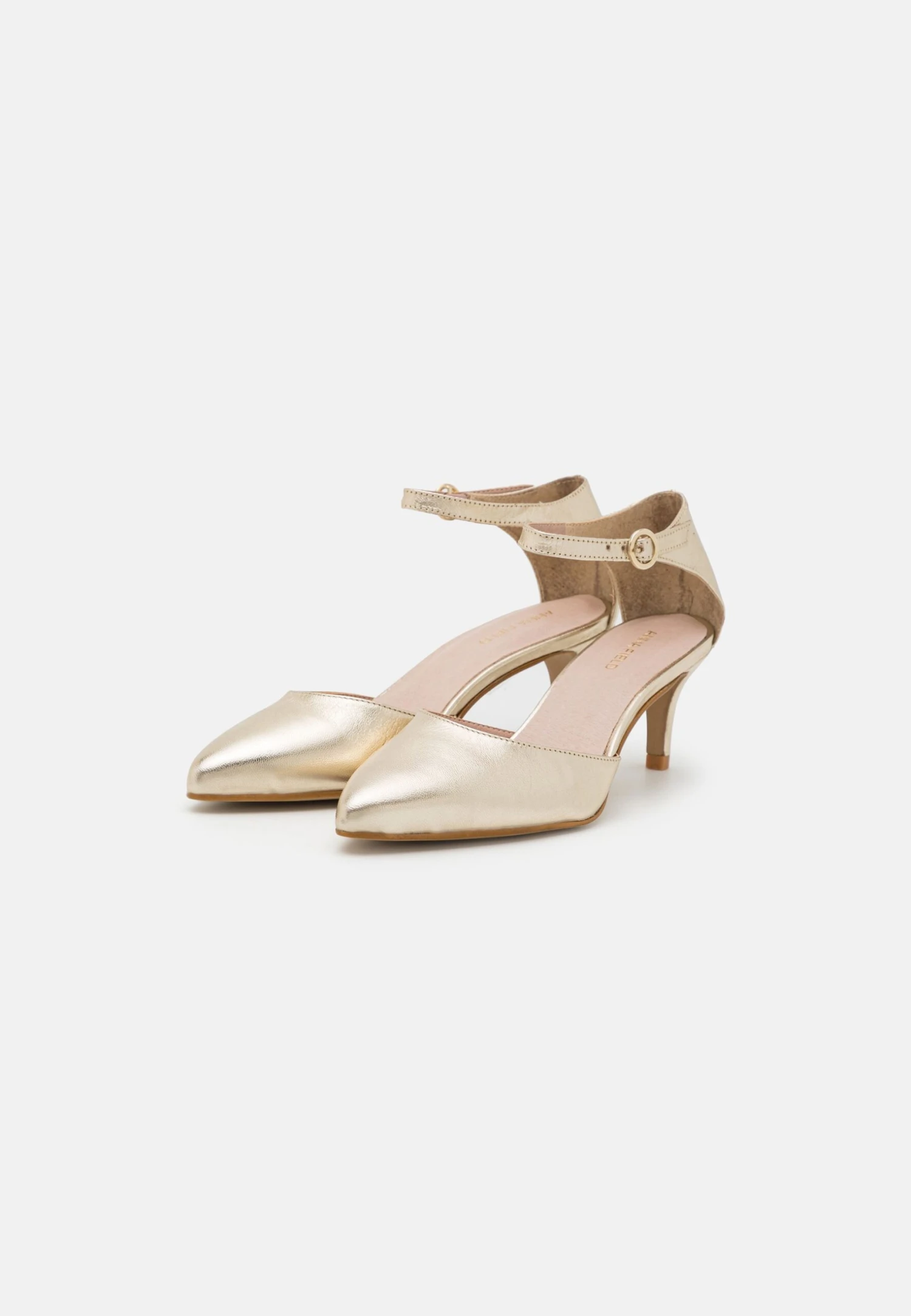 Anna Field Leather - Tacones - Gold-Coloured 3 Anna Field Leather - Tacones - Gold-Coloured - Imagen 3