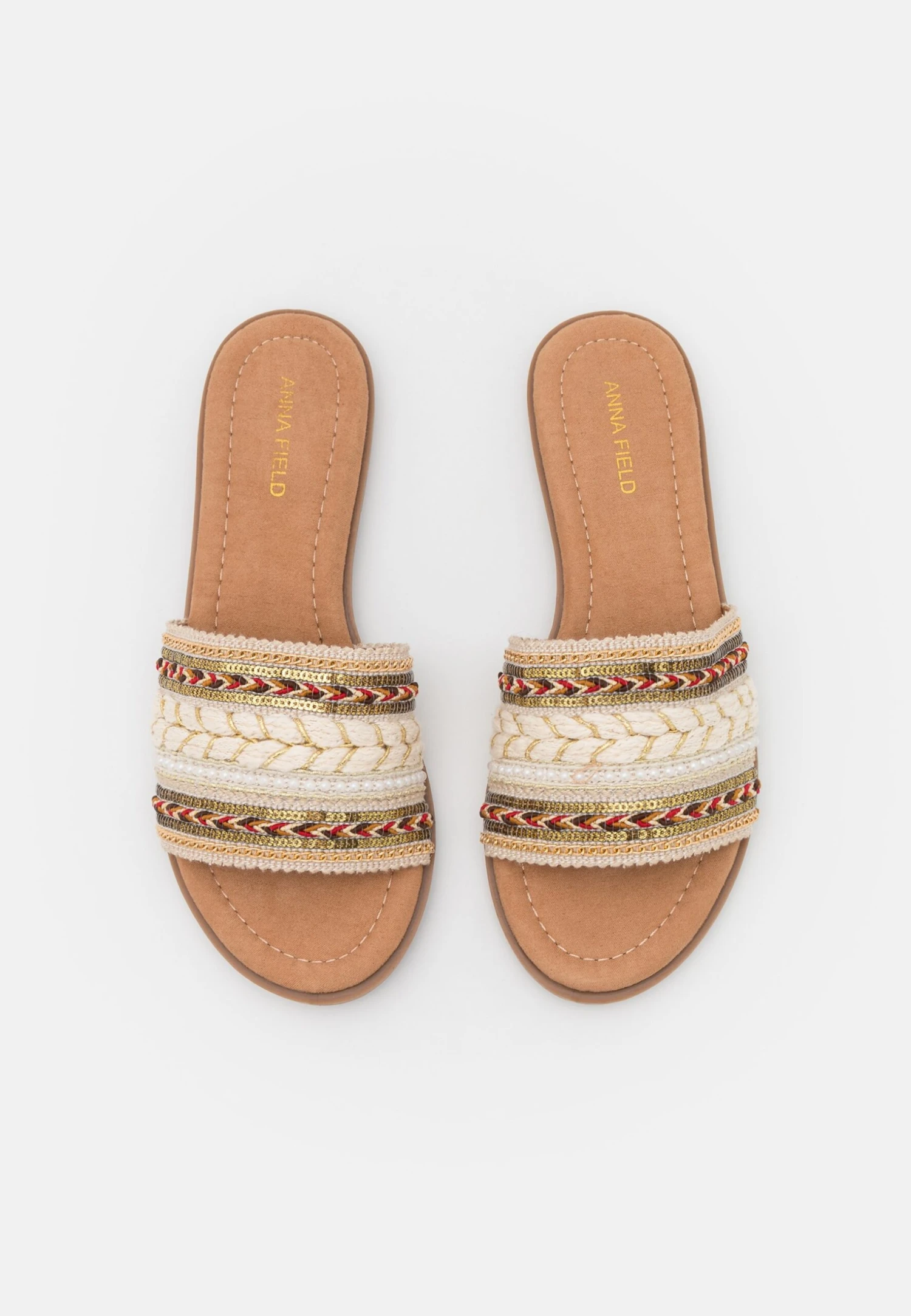 Anna Field Sandalias Planas - Beige 6 Anna Field Sandalias Planas - Beige - Imagen 6