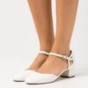 Leather - Tacones - White