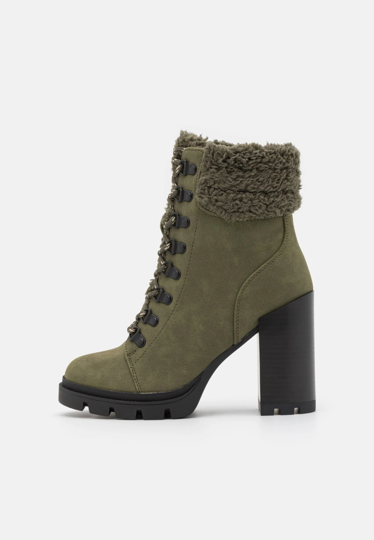 Anna Field Leather - Botines Con Cordones - Khaki 2 Anna Field Leather - Botines Con Cordones - Khaki - Imagen 2