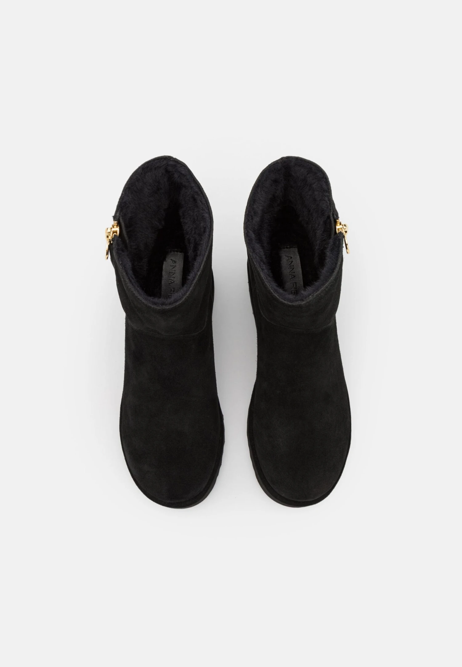 Anna Field Leather Winter Boot - Botines Bajos - Black 6 Anna Field Leather Winter Boot - Botines Bajos - Black - Imagen 6