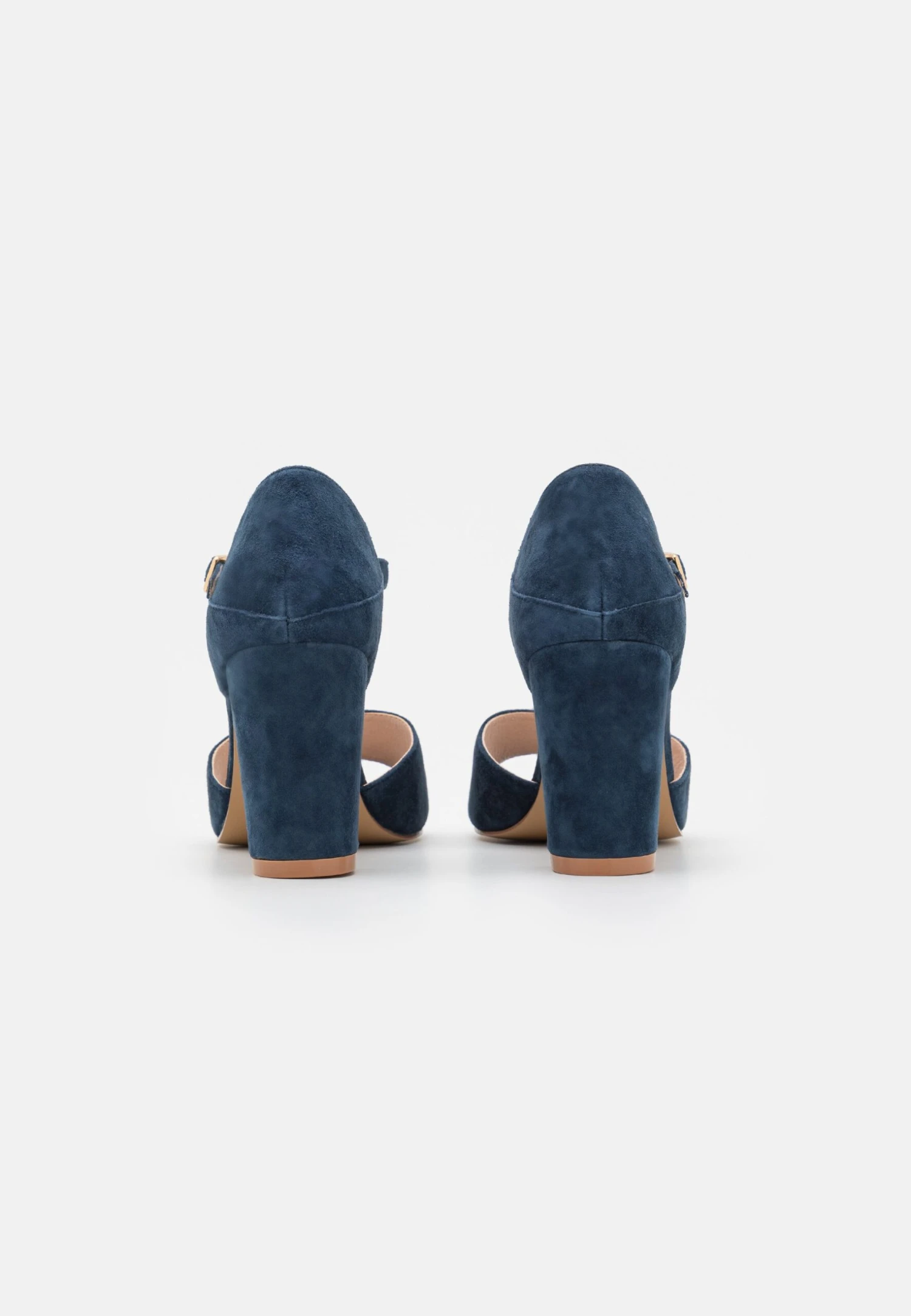 Leather - Sandalias - Dark Blue 4 Leather - Sandalias - Dark Blue - Imagen 4