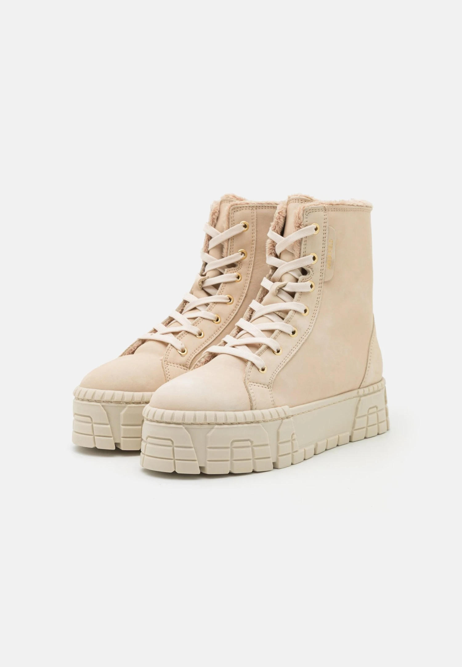 Anna Field Leather- Botines Con Plataforma - Beige 2 Anna Field Leather- Botines Con Plataforma - Beige - Imagen 2