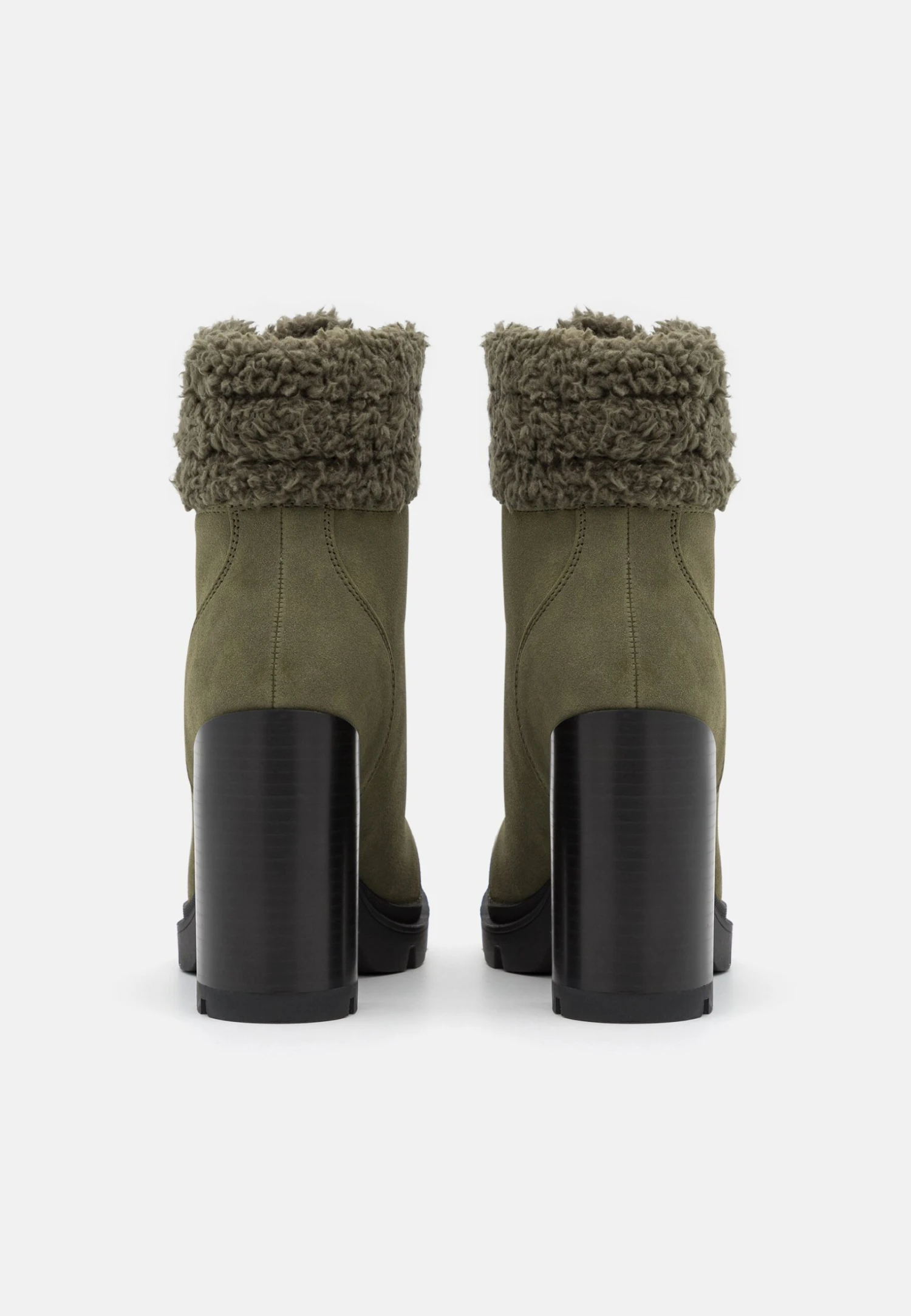 Anna Field Leather - Botines Con Cordones - Khaki 4 Anna Field Leather - Botines Con Cordones - Khaki - Imagen 4