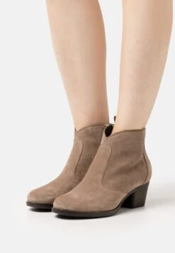 Leather - Botines Camperos - Taupe