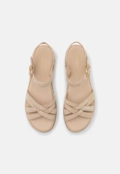 Anna Field Leather - Sandalias De Cuña - Beige -Anna Field 5e0952d91e154888be76cdfe1f9a1c60