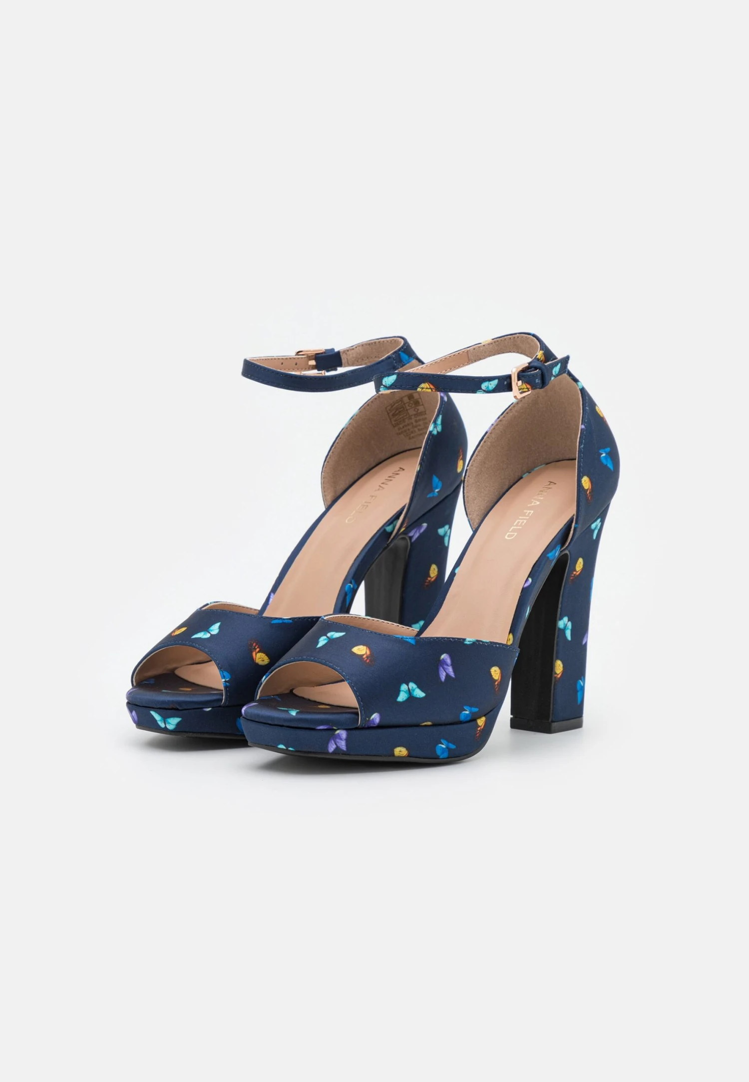 Anna Field Sandalias Con Plataforma - Dark Blue 3 Anna Field Sandalias Con Plataforma - Dark Blue - Imagen 3