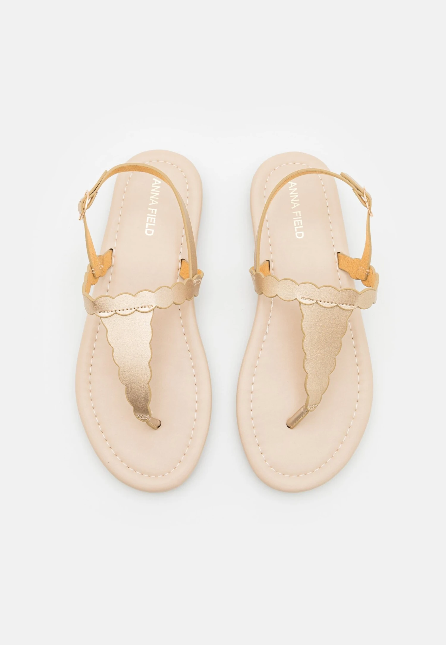 Anna Field Sandalias De Dedo - Gold 6 Anna Field Sandalias De Dedo - Gold - Imagen 6