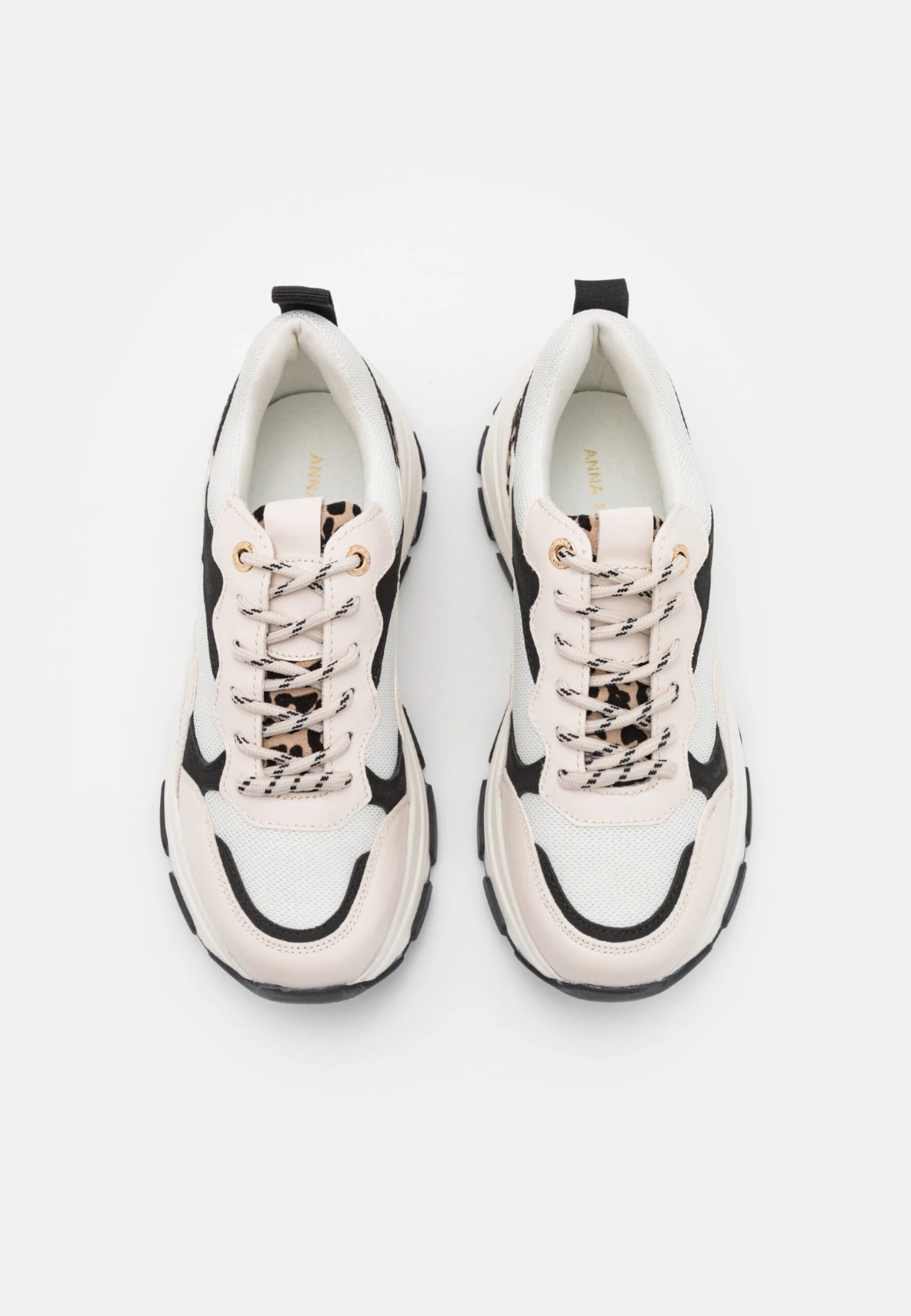 Anna Field Zapatillas - Black/Beige 6 Anna Field Zapatillas - Black/Beige - Imagen 6