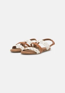 Anna Field Sandalias - White/Cognac 8 Anna Field Sandalias - White/Cognac -Anna Field 6bb6bbf3e11e42a18df82cbc2123f0bc
