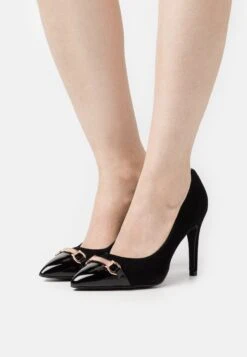 Anna Field Leather Mia - Zapatos Altos - Black