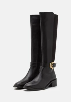 Leather- Botas - Black 8 Leather- Botas - Black -Anna Field 7f7a93d5a9764b9c8d7726d44cb3f0af