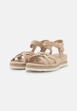 Anna Field Leather - Sandalias De Cuña - Beige -Anna Field 8297b92a5b25491a8d627a8800e3ab2b