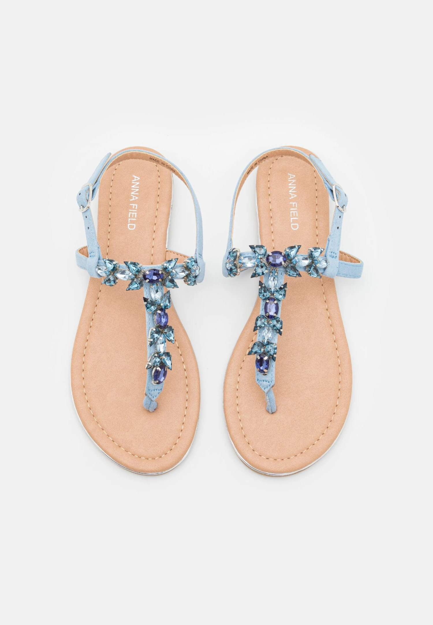 Anna Field Sandalias De Dedo - Light Blue 6 Anna Field Sandalias De Dedo - Light Blue - Imagen 6