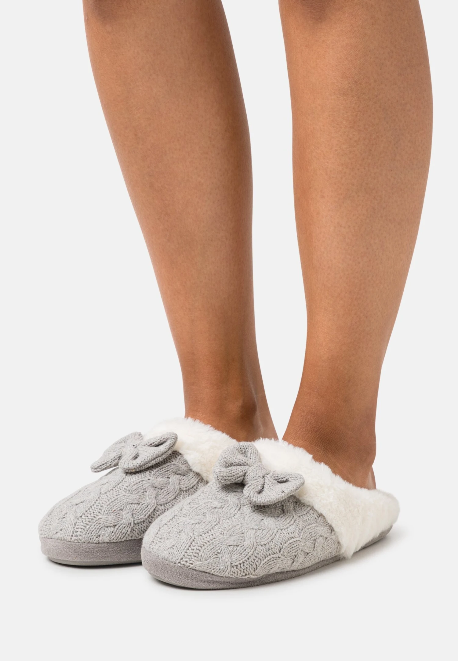 Anna Field Pantuflas - Light Grey 1 Anna Field Pantuflas - Light Grey