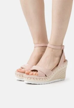 Anna Field Sandalias De Cuña - Light Pink