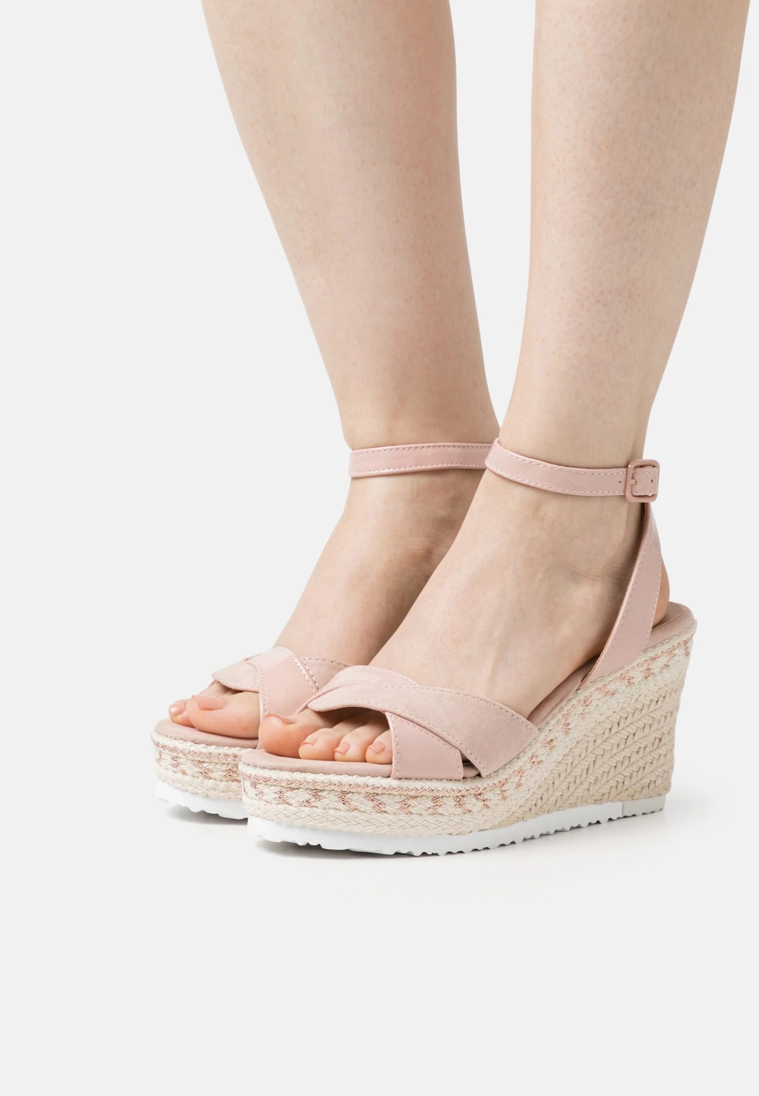 Anna Field Sandalias De Cuña - Light Pink 1 Anna Field Sandalias De Cuña - Light Pink