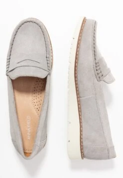Anna Field Comfort Leather - Mocasines - Grey 10 Anna Field Comfort Leather - Mocasines - Grey -Anna Field 91c037ae0fd845eb95c65013e2cb4387