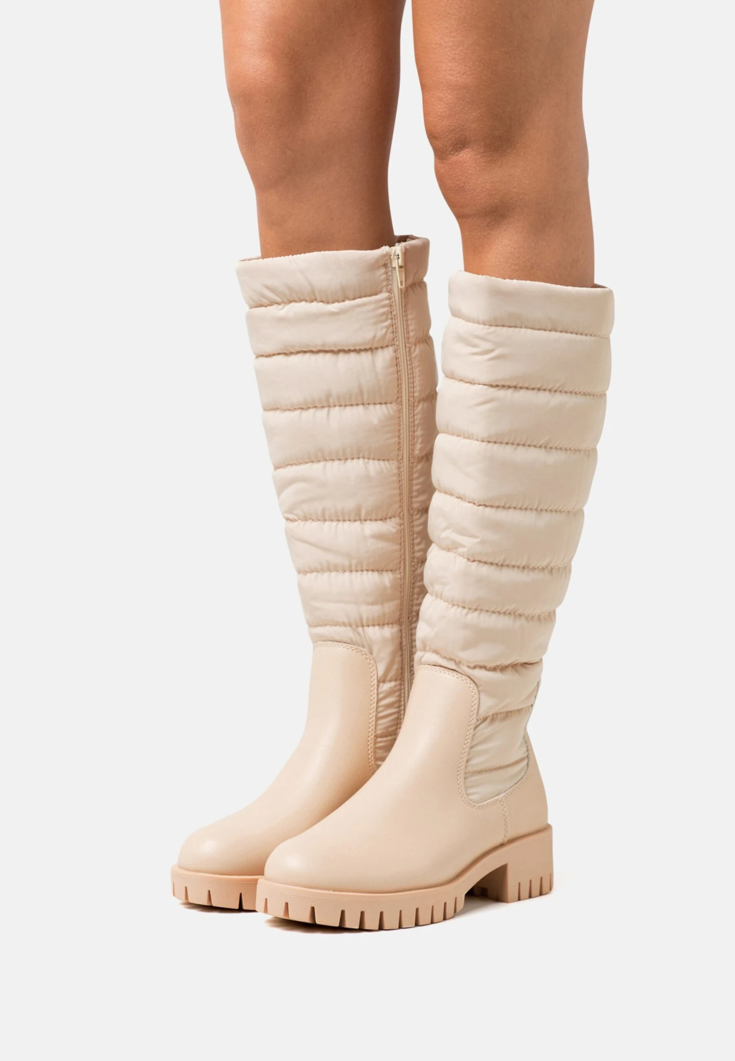 Winter Boot - Botas Con Plataforma - Beige 1 Winter Boot - Botas Con Plataforma - Beige