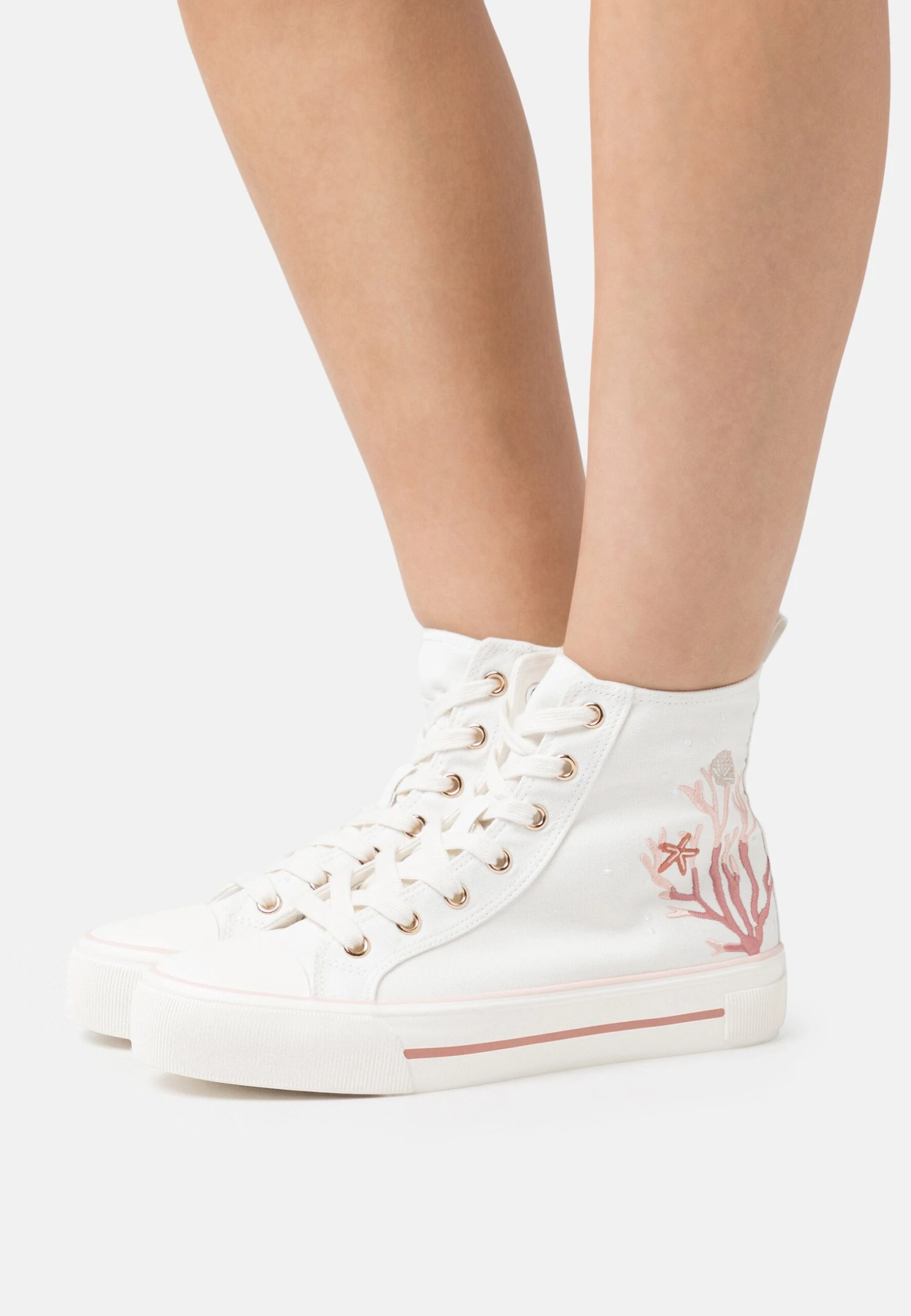 Anna Field Zapatillas Altas - Off White 1 Anna Field Zapatillas Altas - Off White
