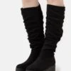 Anna Field Botas Con Plataforma - Black