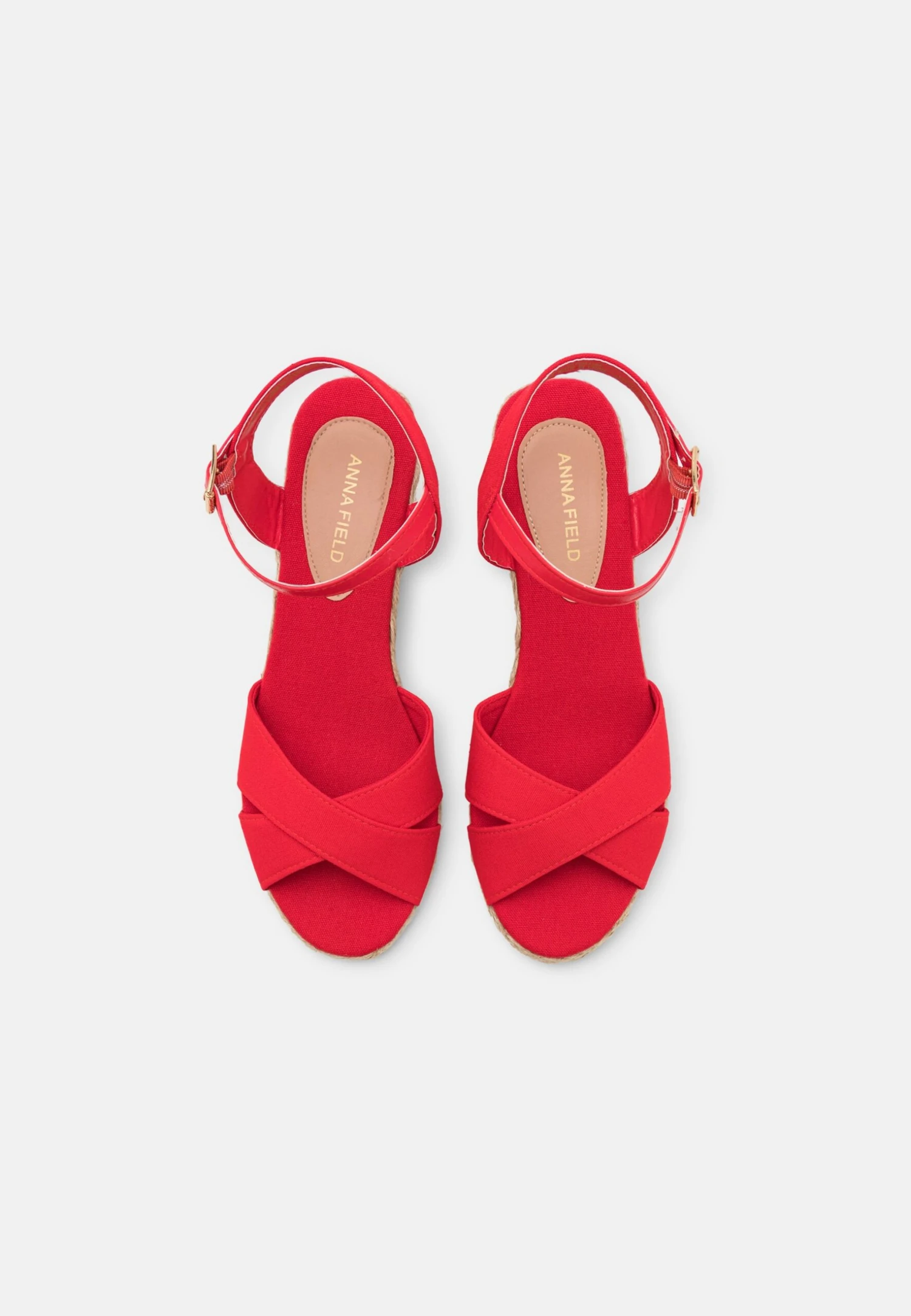 Anna Field Sandalias De Cuña - Red 6 Anna Field Sandalias De Cuña - Red - Imagen 6