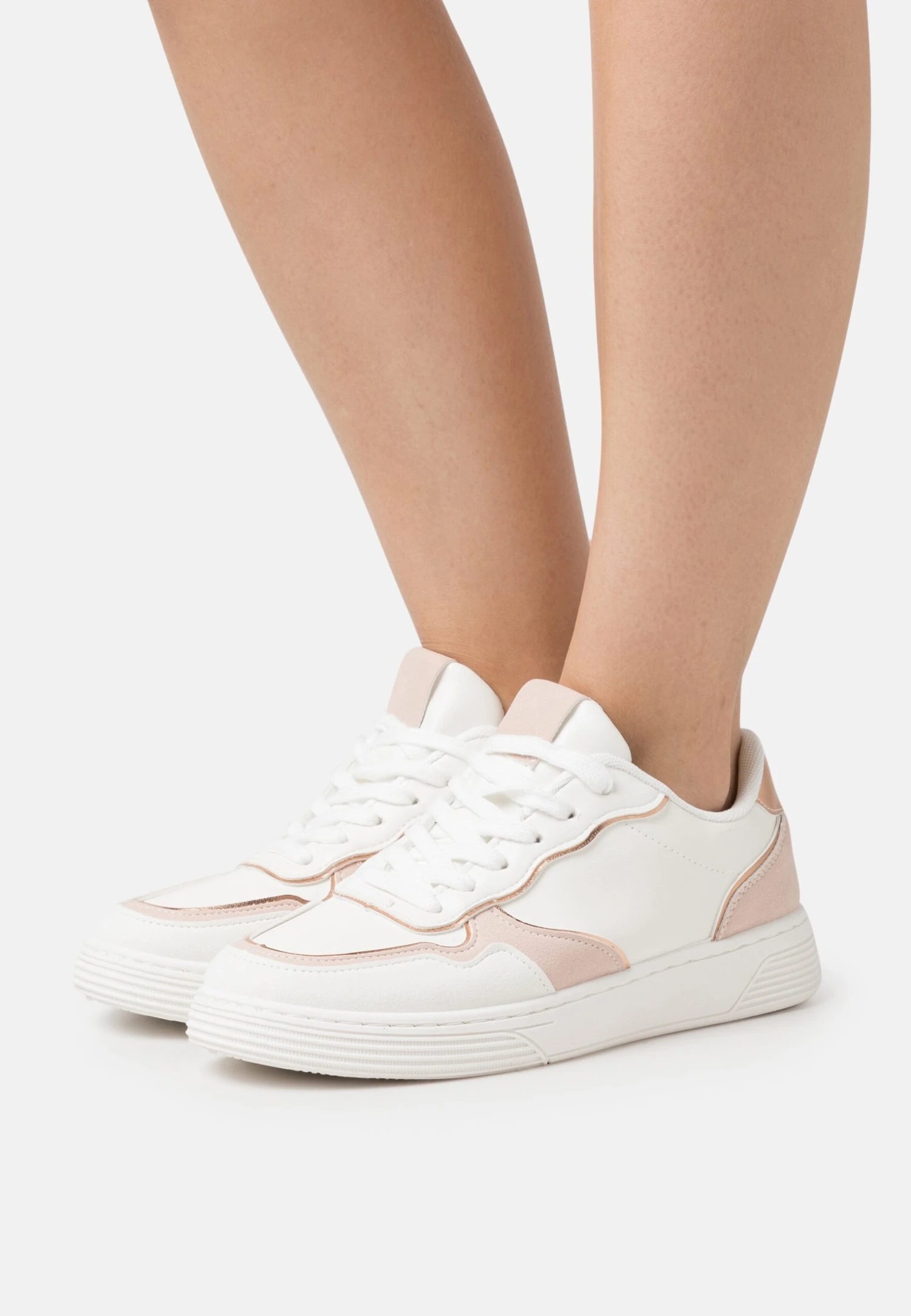 Anna Field Zapatillas - White/Rose Gold Coloured 1 Anna Field Zapatillas - White/Rose Gold Coloured