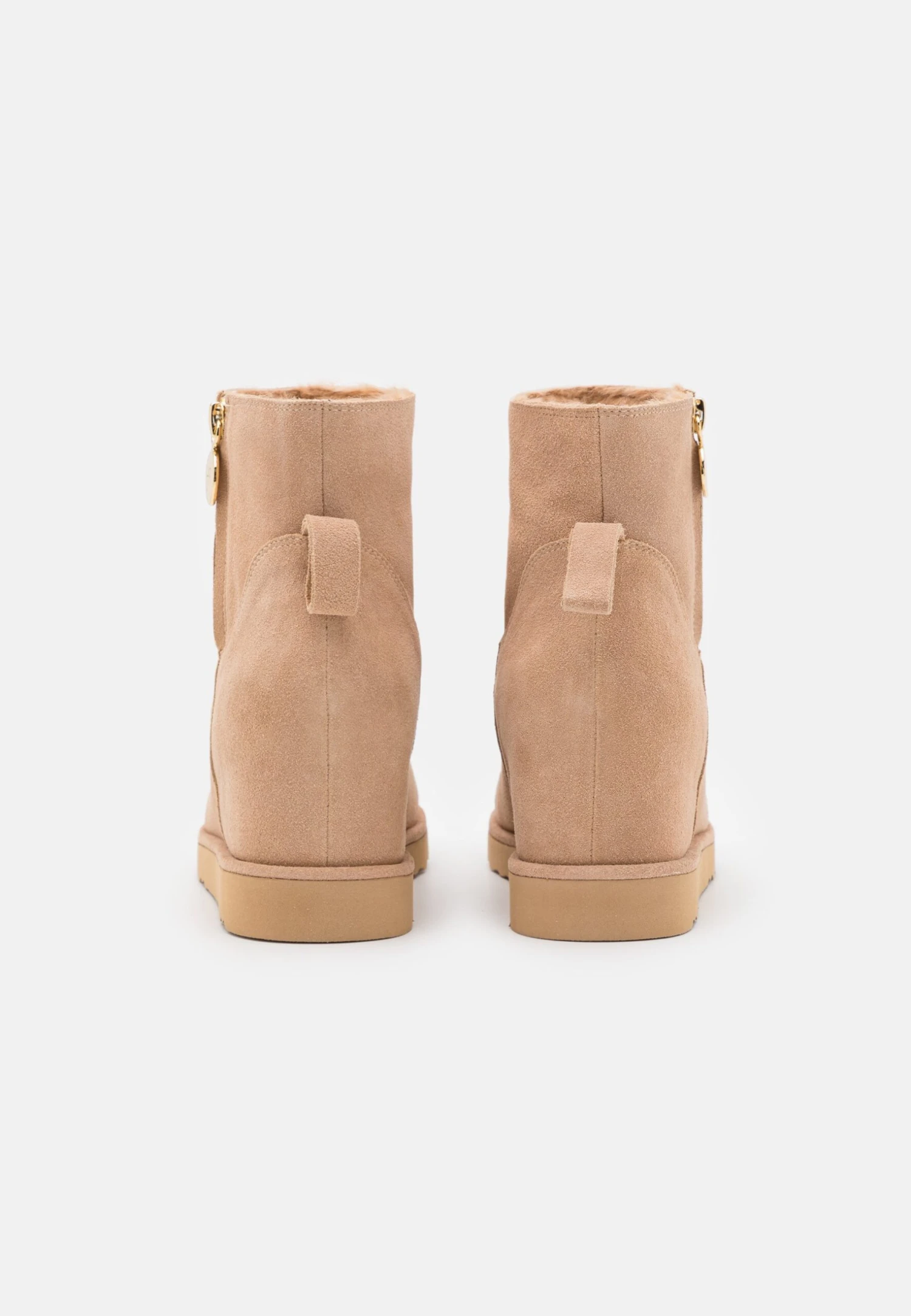 Anna Field Leather Winter Boot - Botines Bajos - Beige 4 Anna Field Leather Winter Boot - Botines Bajos - Beige - Imagen 4