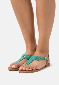 Anna Field Sandalias De Dedo - Turquoise