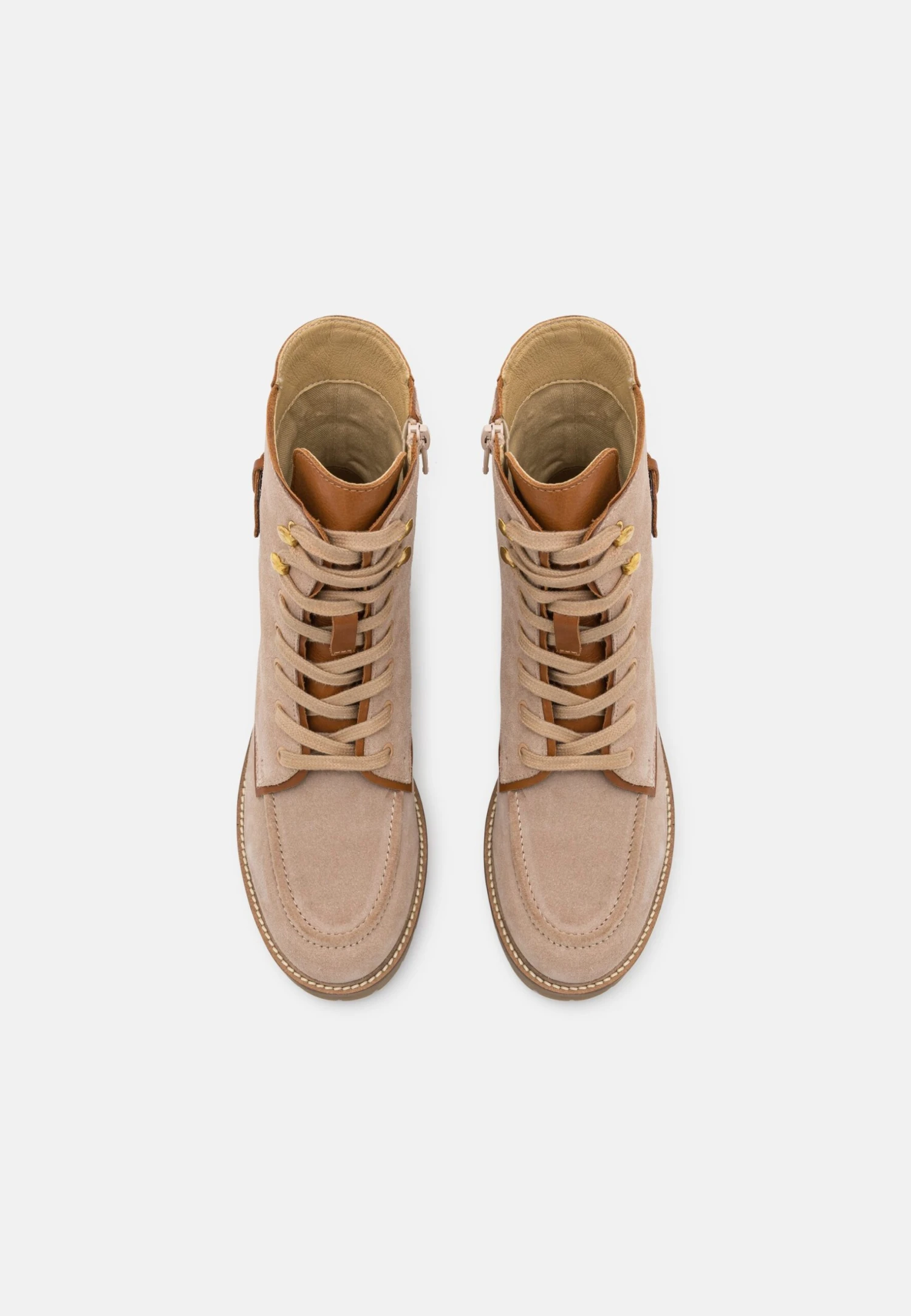 Anna Field Leather- Botines Con Cordones - Taupe 6 Anna Field Leather- Botines Con Cordones - Taupe - Imagen 6