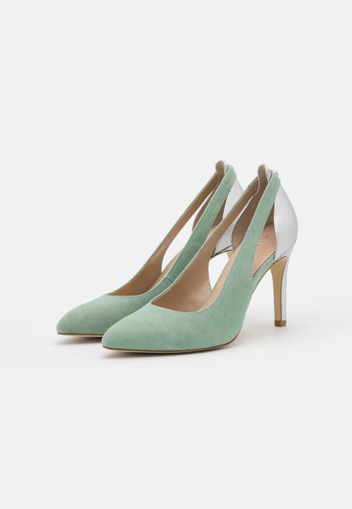 Anna Field Leather - Zapatos Altos - Mint/Silver 3 Anna Field Leather - Zapatos Altos - Mint/Silver - Imagen 3