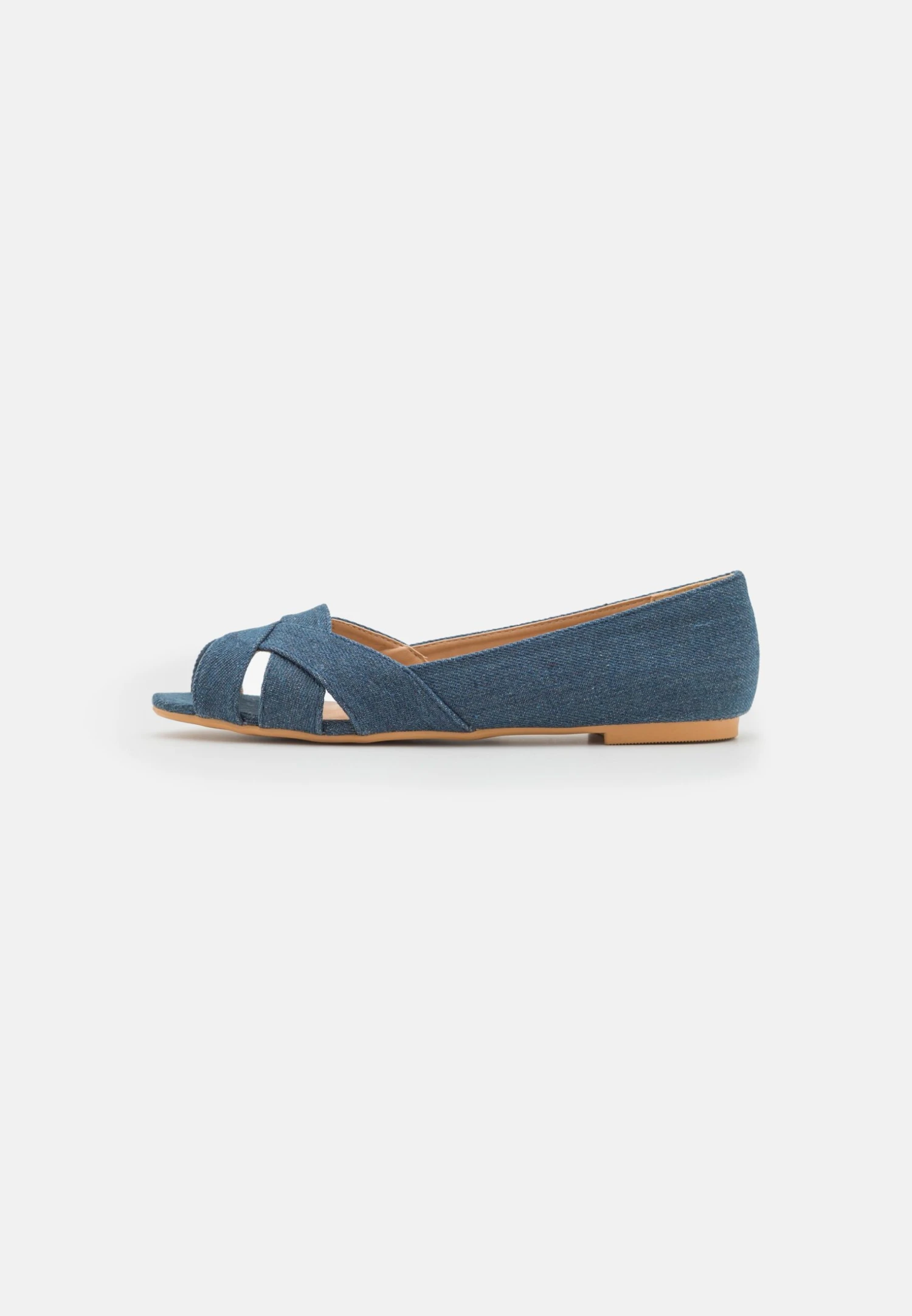 Anna Field Bailarinas Peeptoe - Blue 2 Anna Field Bailarinas Peeptoe - Blue - Imagen 2