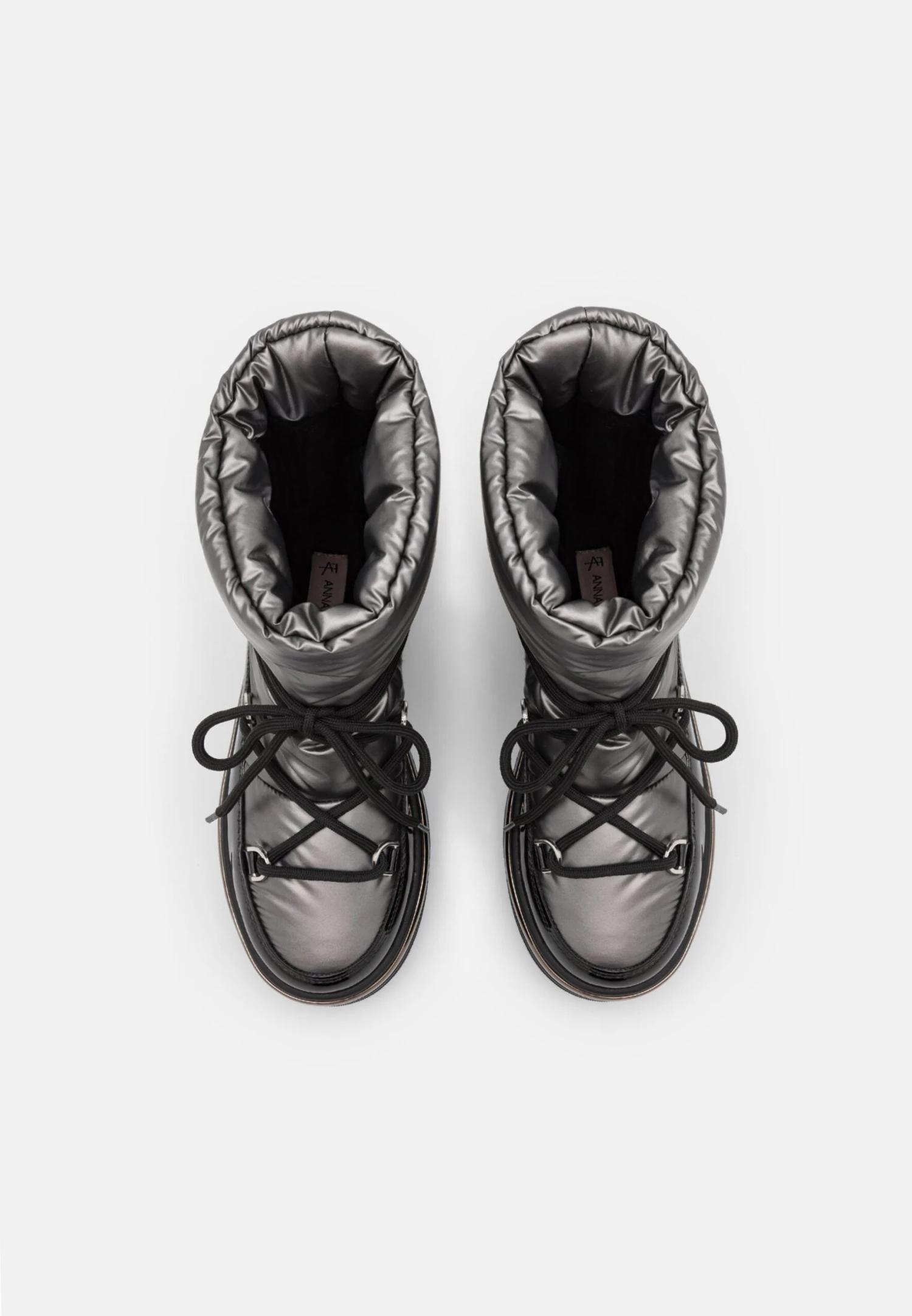 Botines Con Plataforma - Silver 6 Botines Con Plataforma - Silver - Imagen 6