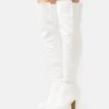 Anna Field Botas Mosqueteras - White