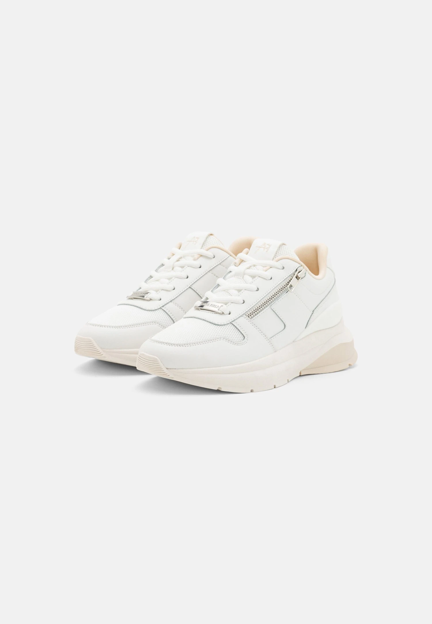 Anna Field Leather- Zapatillas - White/Beige 3 Anna Field Leather- Zapatillas - White/Beige - Imagen 3