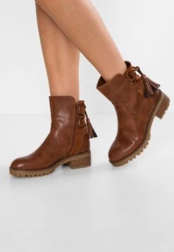 Anna Field Winter Boot - Botines - Cognac