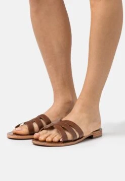 Anna Field Leather - Sandalias Planas - Brown