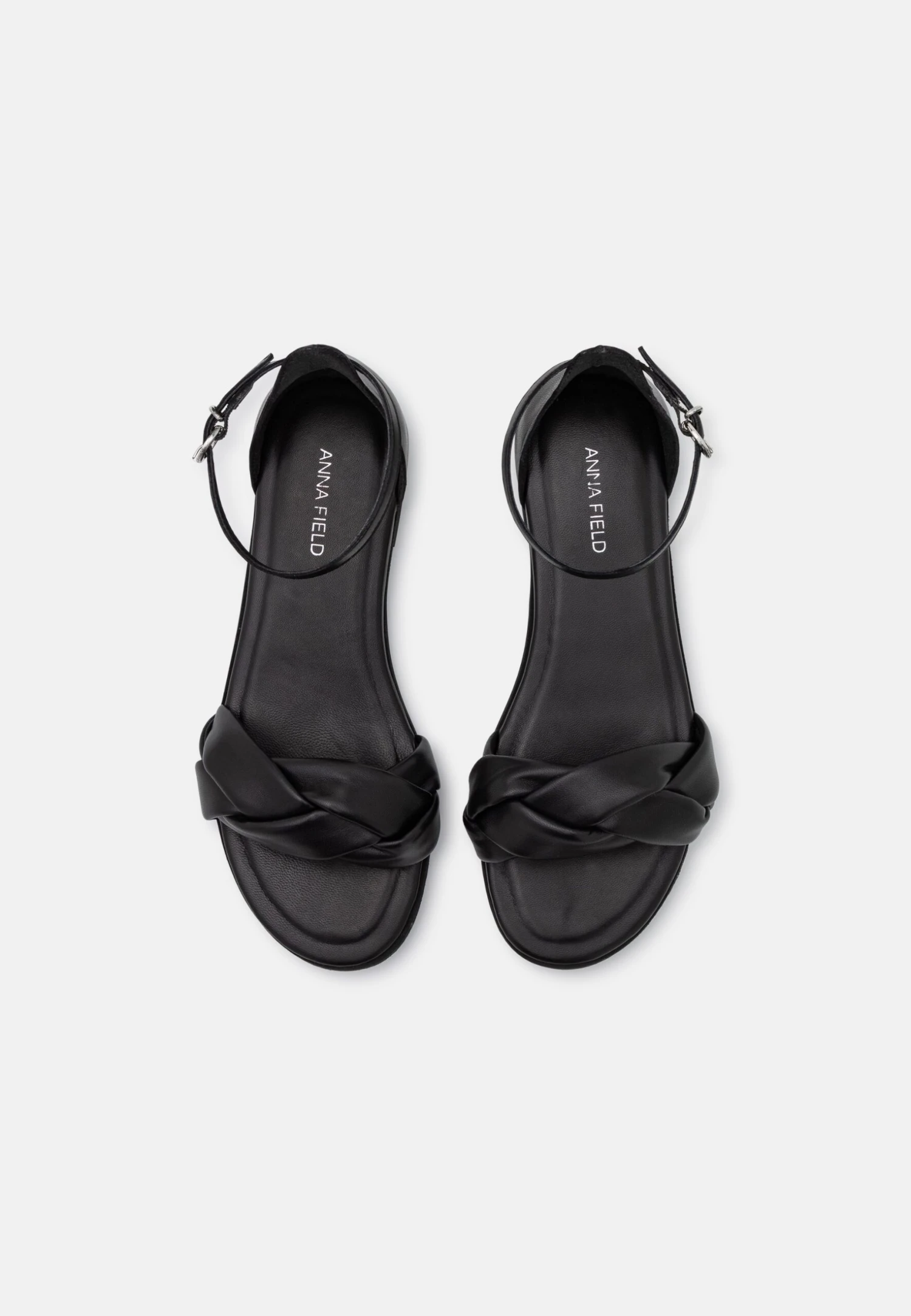 Leather - Sandalias - Black 6 Leather - Sandalias - Black - Imagen 6