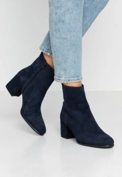 Anna Field Leather- Botines - Dark Blue