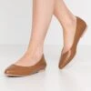 Anna Field Leather - Bailarinas - Cognac
