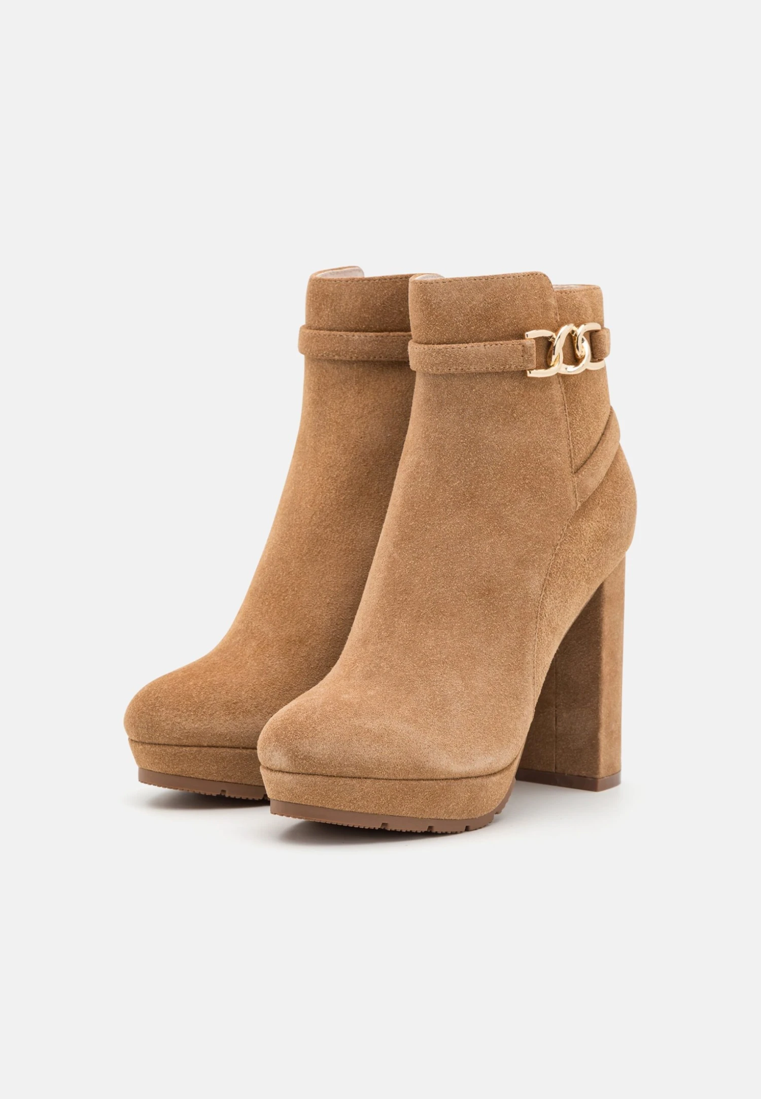 Anna Field Leather- Botines Con Plataforma - Cognac 3 Anna Field Leather- Botines Con Plataforma - Cognac - Imagen 3