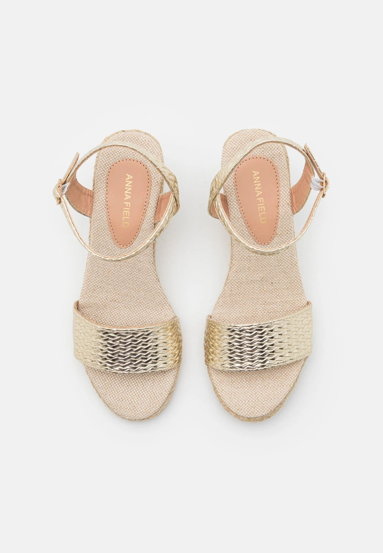 Anna Field Sandalias De Cuña - Gold 6 Anna Field Sandalias De Cuña - Gold - Imagen 6