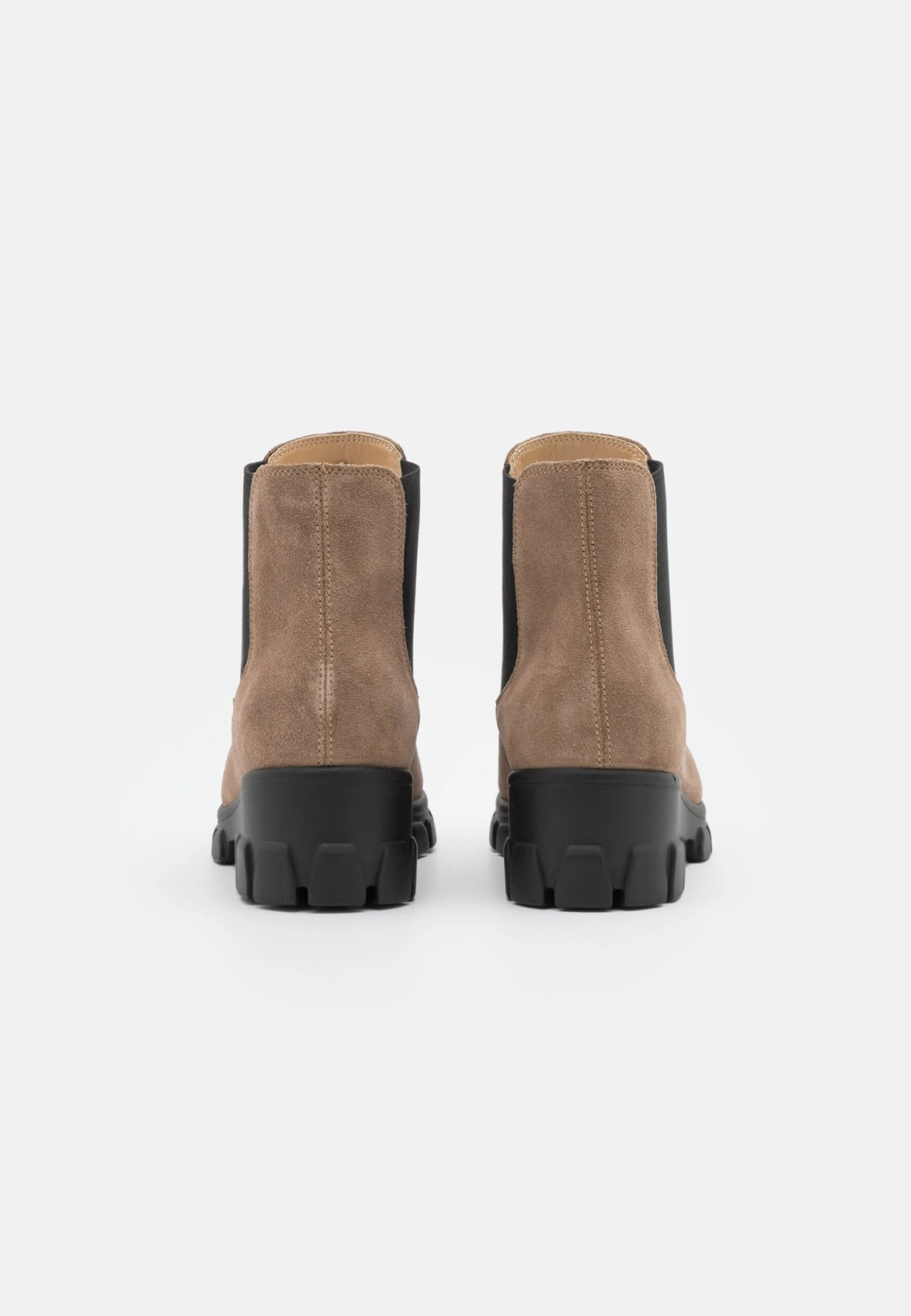 Leather - Botines - Taupe 4 Leather - Botines - Taupe - Imagen 4